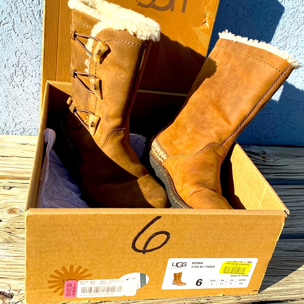 Ugg,Kona 6 tan/brown